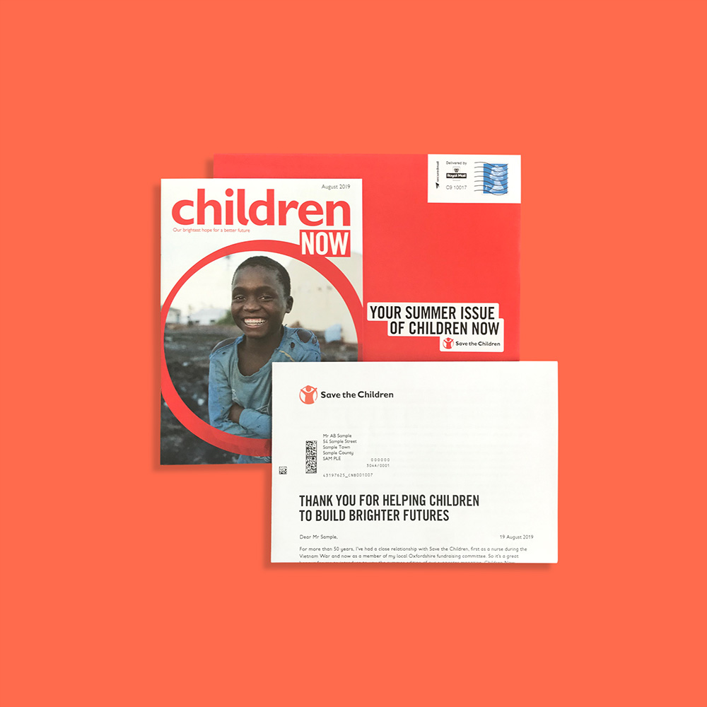 Chosen by Save the Children for our expertise in sustainability, our vast experience within the charity sector and delivering a dedicated account manager.