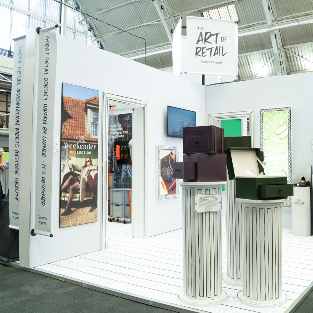 Gallery-style showcase from the VM & Display Show. See how Pureprint delivers retail marketing campaigns end-to-end, from concept and content through to print, POS, and in-store execution.