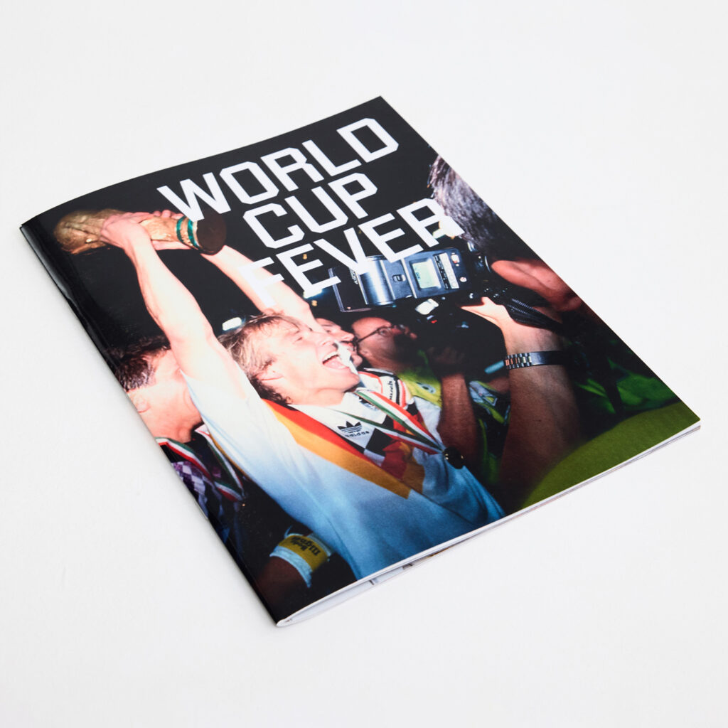 An independent football zine celebrating every World Cup since Italia '90 through iconic adidas shirts, photography and editorial design.